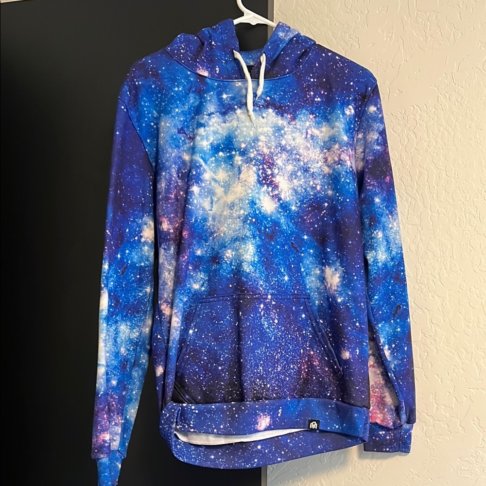 Galaxy Print Hoodie